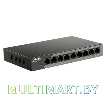 Коммутатор D-Link DSS-100E-9P/A1A картинка 2